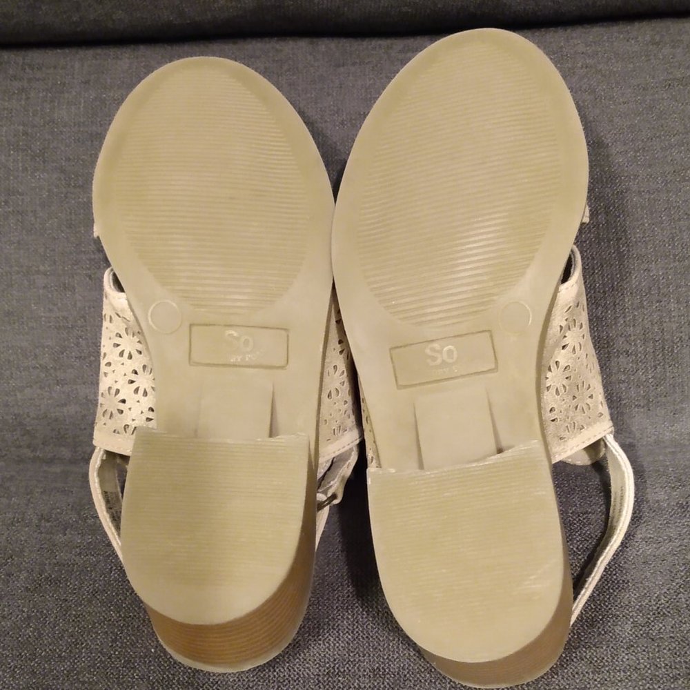 SO Winifred Girls Slingback Mules Youth SZ 1 - Picture 4 of 9